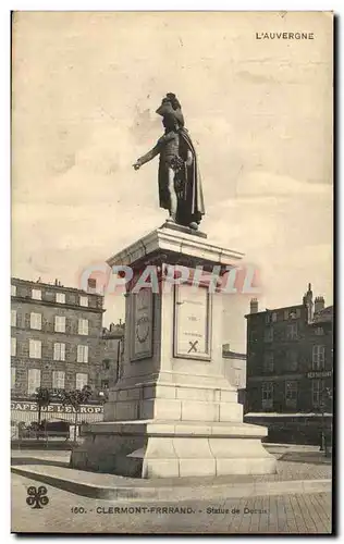 Ansichtskarte AK Clermont Ferrand La Statue de Desaix