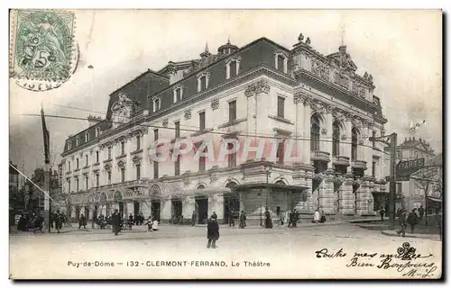 Cartes postales Clermont Ferrand Le Theatre