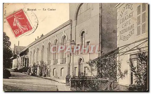 Cartes postales Royat Le Casino