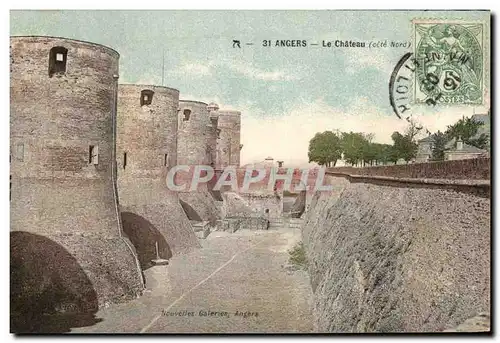 Cartes postales Angers Le Chateau