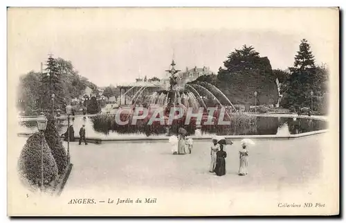 Cartes postales Angers Le Jardin Du Mail