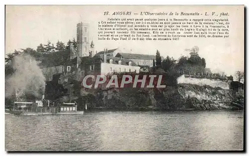 Ansichtskarte AK Angers L Observatoire De La Beaumette Bateau