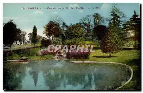 Cartes postales Angers La Cascade du Jardin des Plantes