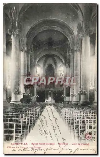 Cartes postales Luneville Eglise Saint Jacques