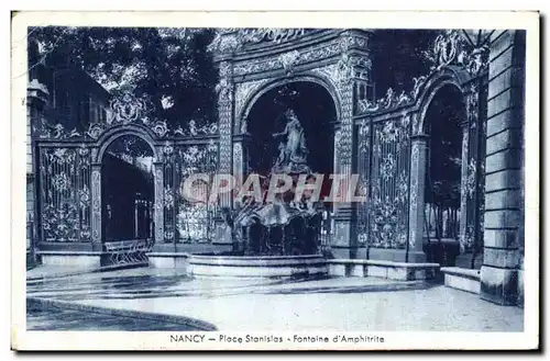 Cartes postales Nancy Place Stanislas Fontaine d Amphitrite