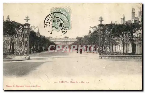 Cartes postales Nancy Place de La Carriere