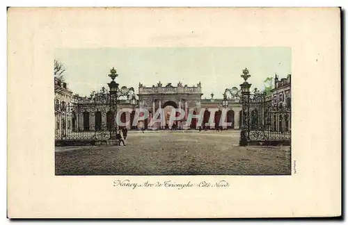 Cartes postales Nancy Arc de Triomphe Cote Nord