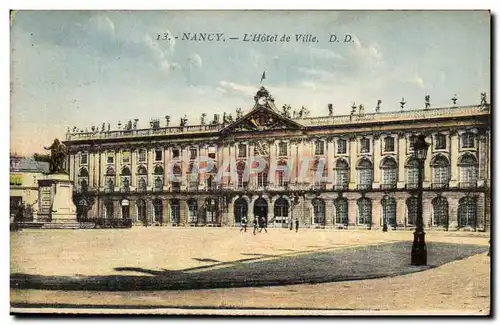 Cartes postales Nancy L Hotel de Ville