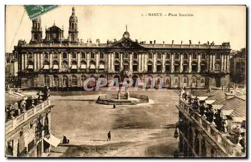 Cartes postales Nancy Place Statnislas