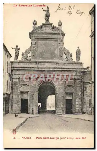 Cartes postales Nancy Porte Saint Georges