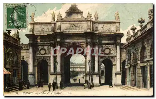 Cartes postales Nancy L Arc De triomphe