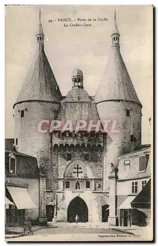 Cartes postales Nancy Porte de La Craffe