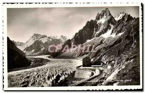 Cartes postales Chamonix Mont Blanc Mer de Glace