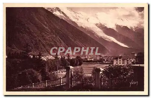 Cartes postales Chamonix Mont Blanc Vue Generale