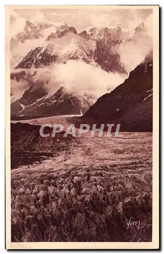 Cartes postales Chamonix Mont Blanc La Mer de Glace au Montenvers