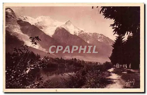 Cartes postales Chamonix Mont Blanc Le Miroir du Mont Blanc