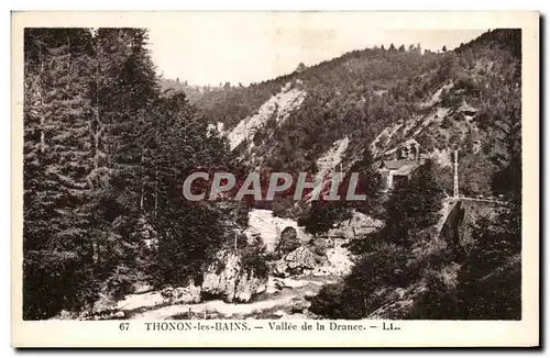 Cartes postales Thonon les Bains Vallee de la Drance