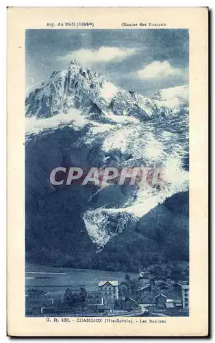 Cartes postales Chamonix Les Bossons