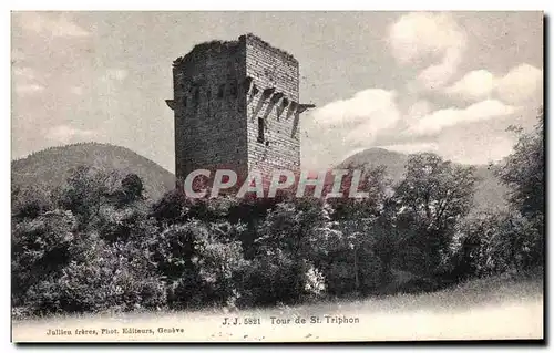 Cartes postales Tour de St Triphon