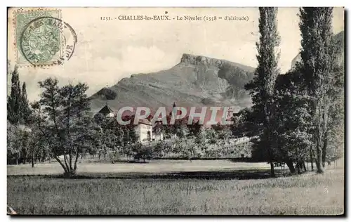 Cartes postales Challes les Eaux Le Nivolet