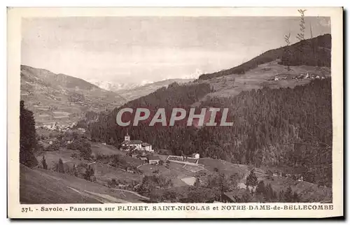 Ansichtskarte AK Saint Nicolas et Notre Dame de Bellecombe