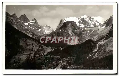 Cartes postales moderne Pralognan Massif de la Vanoise et grande casse