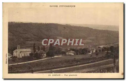 Cartes postales Gresin Vue Generale