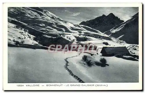 Cartes postales Valloire Bonnenuit Le Grand Galibier