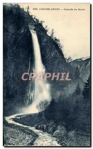 Cartes postales Aigueblanche Cascade du Morel