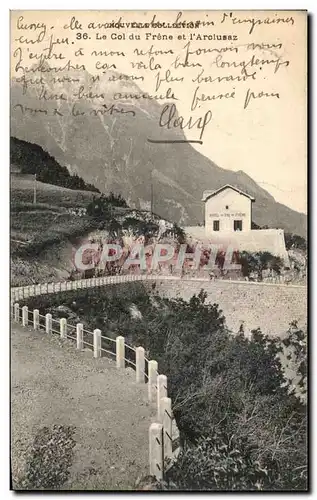 Cartes postales Le Col du Frene et I Aroclusaz