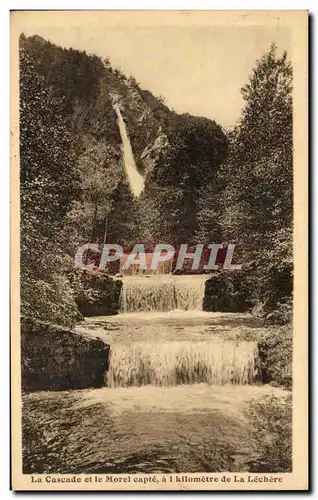 Cartes postales La Cascade et le Morel La Lechere