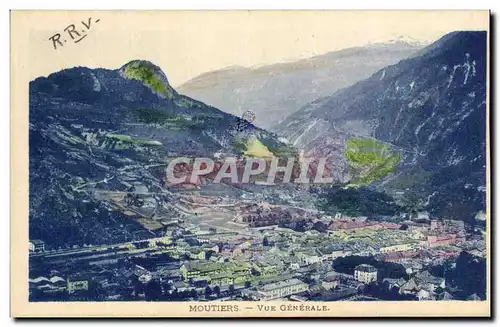 Cartes postales Moutiers Vue Generale