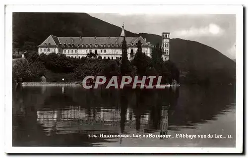 Cartes postales Abbaye d Hautecombe Lac Du Bourget Abbaye vue du lac