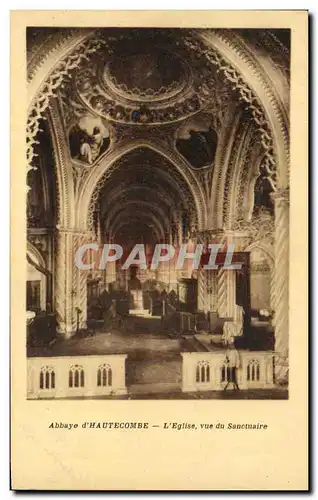 Ansichtskarte AK Abbaye d Hautecombe L Eglise Vue du Sanctuaire