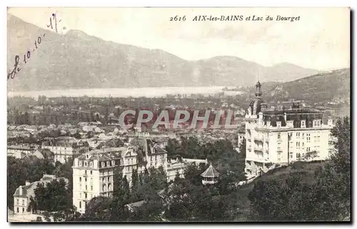 Cartes postales Aix les Bains Lac du Bourget