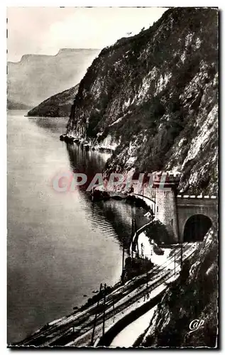 Cartes postales Aix les Bains tunnel de Saint Innocent et rochers de Brison