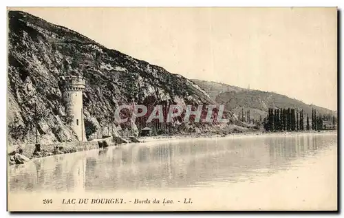 Cartes postales Lac Du Bourget Bords du Lac