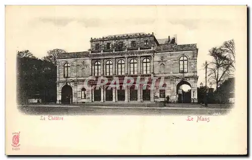 Cartes postales Le Mans Le theatre