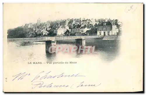 Ansichtskarte AK Le Mans Vue Partielle du Mans