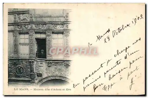 Cartes postales Le Mans Maison dite d Adam et Eve