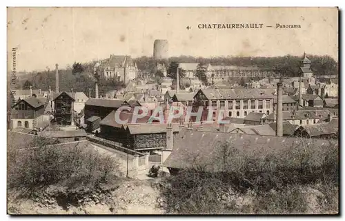 Cartes postales Chateaurenault Panorama