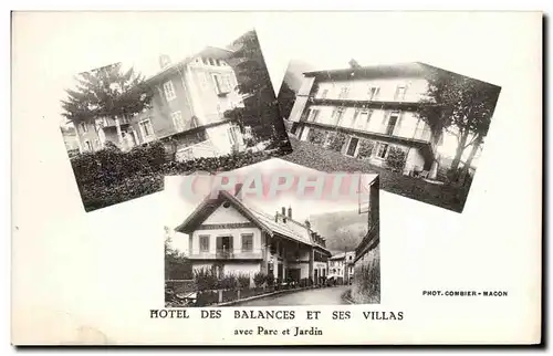 Cartes postales Hotel Des Balances Et Ses Villas avcc Parc et Jardin
