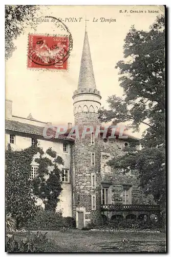 Cartes postales Chateau de St Point Le Donjon
