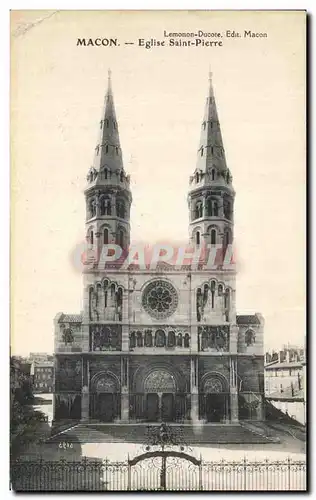 Cartes postales Macon Eglise Saint Pierre