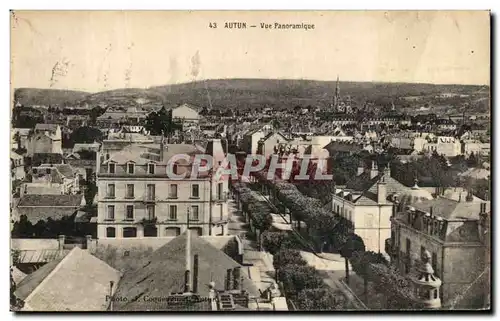 Cartes postales Autun Vue panoramique