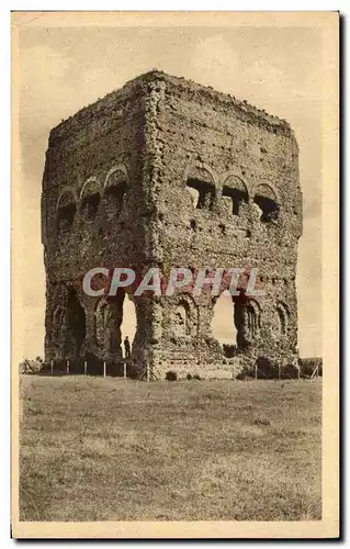 Ansichtskarte AK Autun Antique Edifice Romain Dit Temple de Janus