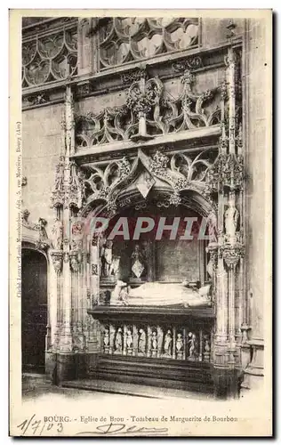 Cartes postales Bourg Eglise De Brou Tombeau de Marguerite de Bourbon