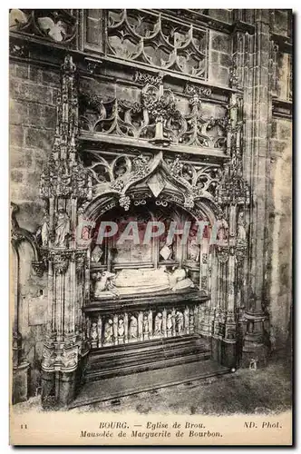 Ansichtskarte AK Bourg Eglise De Brou Mausole de Marguerite de Bourbon