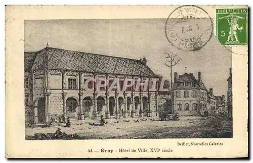 Cartes postales Gray Hotel de Ville