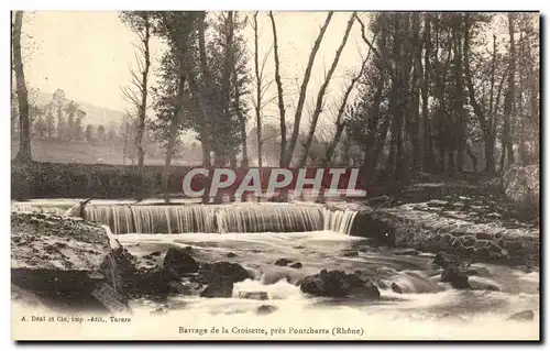 Cartes postales Barrage de la Croisette pres Pontcharra